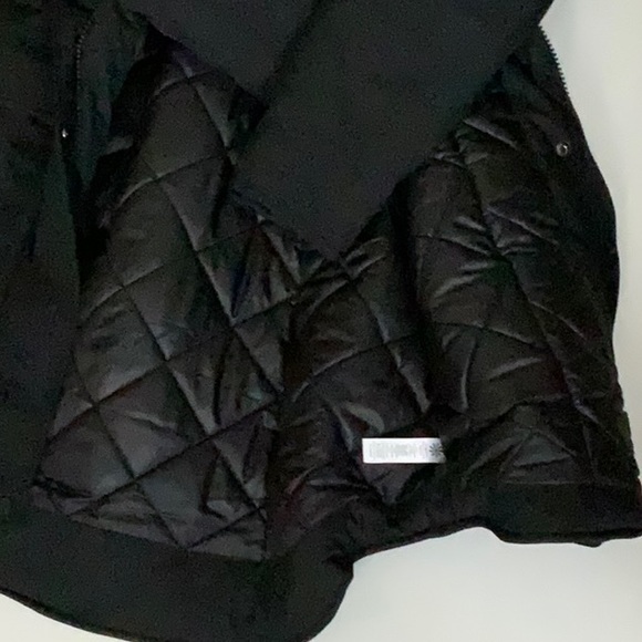 NWOT Athleta Black Parka Coat Jacket Super Warm Water Resistant - Size S - Picture 7 of 7